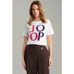 Tricou casual cu detaliu tip logo imagine