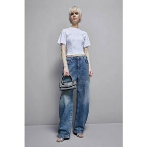 Tricou tip corset cu guler rotund imagine