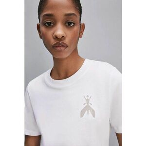 Tricou regular fit cu detaliu logo fly transparent imagine