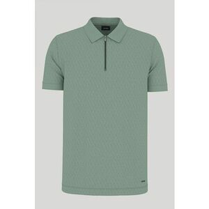Tricou regular fit cu guler polo 30045546 imagine