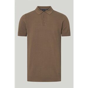 Tricou regular fit cu guler polo 30045216 imagine