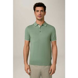 Tricou regular fit cu guler polo 30044682 imagine