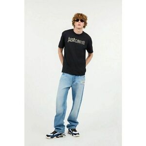 Tricou oversize cu print frontal 78OAHE21 imagine