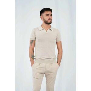 Tricou din tricot tip polo imagine