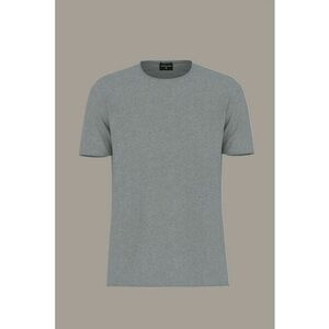 Tricou regular fit cu guler rotund 30035989 imagine