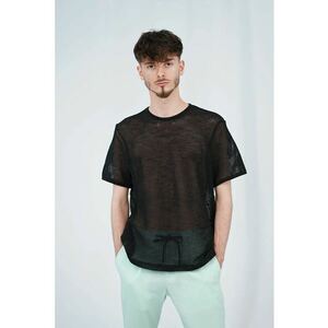Tricou regular fit din plasă imagine