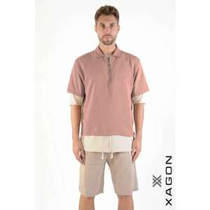 Tricou polo cu fermoar 2BM106X imagine