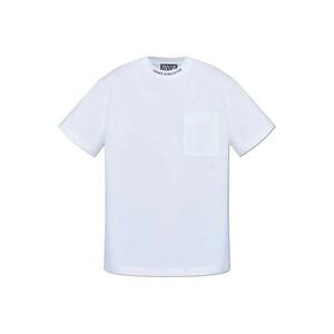 Tricou oversize cu buzunar frontal imagine