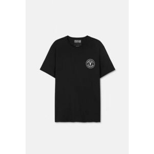 Tricou oversize cu print logo frontal imagine