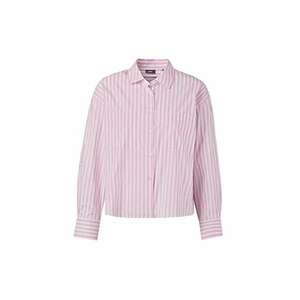 Cămașă regular fit cu imprimeu în dungi și buzunare frontale imagine