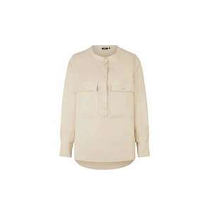 Cămașă cu guler rotund și închidere frontală prin nasturi imagine