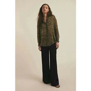 Cămașă transparentă animal imprimeu imagine