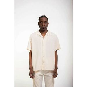 Cămașă texturată - supradimensionată - cu mânecă scurtă imagine