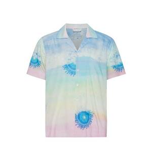 Cămașă cu mâneci scurte - cu imprimeu pastelat imagine