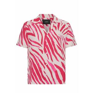 Cămașă cu imprimeu - mâneci scurte și închidere prin nasturi imagine