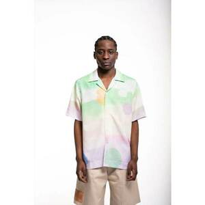 Cămașă cu mâneci scurte și imprimeu floral imagine