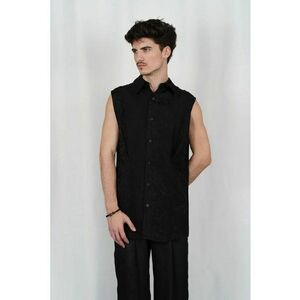 Cămașă largă fără mâneci imagine