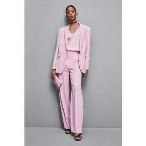 -Pantaloni drepti - largi - cu talie inalta imagine