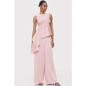 -Pantaloni largi cu fermoar la spate imagine