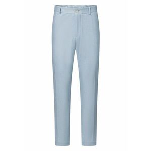 Pantaloni slim-fit cu buzunare laterale si elastic in talie imagine