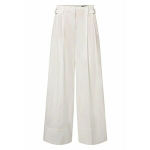 -Pantaloni wide leg cu curele latelare reglabile imagine