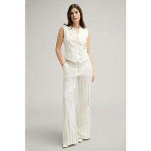 -Pantaloni largi cu imprimeu în dungi JP imagine