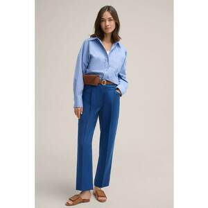 -Pantaloni largi cu talie înaltă WD3 imagine