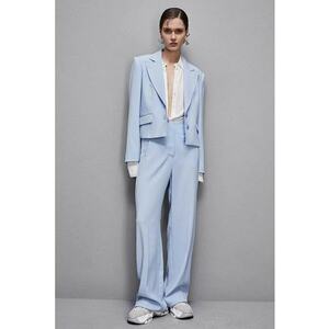 -Pantaloni largi cu talie înaltă PP3 imagine