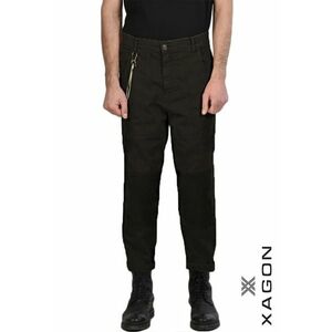 Pantalon mulati confortabili cu insertii din catifea imagine