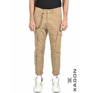 -Pantalon skinny mulați - fermoar lateral și buzunare imagine