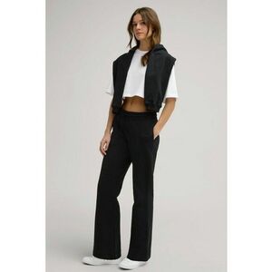 -Pantaloni evazați cu elastic în talie imagine