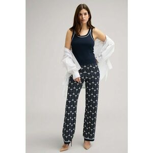 -Pantaloni cu elastic în talie și imprimeu logo JP1 imagine