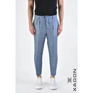 -Pantaloni regular fit cu buzunare laterale XG1 imagine