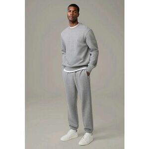 -Pantaloni regular fit cu șnur în talie STR1 imagine