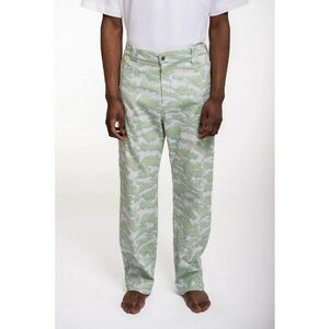 -Pantaloni largi - drepți fit - cu buzunare la spate imagine