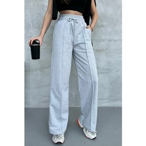 Pantaloni cu croiala ampla si snur imagine