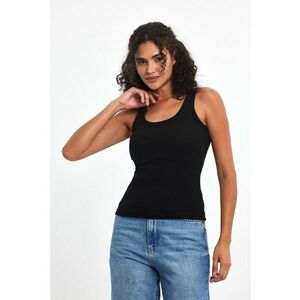 Top cambrat din amestec de lycra imagine