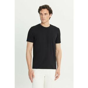 Tricou uni cu decolteu la baza gatului imagine