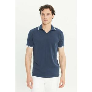Tricou polo din amestec de modal imagine