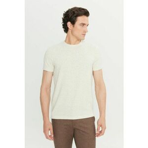 Tricou uni slim fit imagine