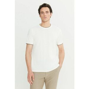 Tricou uni cu decolteu la baza gatului imagine