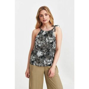 Bluza cu design tropical imagine