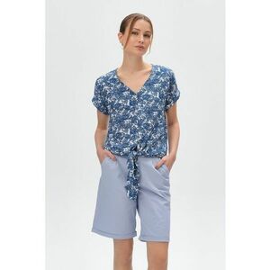 Camasa cu imprimeu si maneci scurte imagine