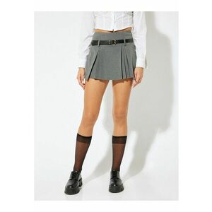 Fusta-pantalon cu pliuri imagine