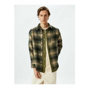 Camasa in carouri cu maneci lungi imagine