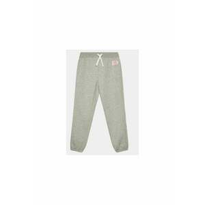 Pantaloni fete - 303610944 - Bumbac/Poliester - Gri imagine