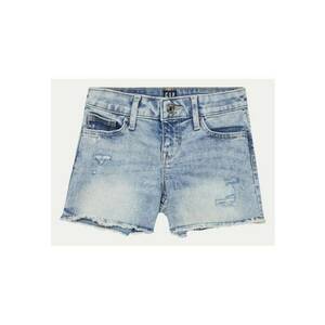 Pantaloni scurti fete - 304145483 - Bumbac/Poliester - Albastru imagine