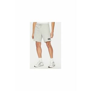 Pantaloni scurti barbati - 305288615 - Bumbac/Poliester - Gri imagine