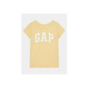 Tricou fete - 304145155 - Bumbac - Galben imagine