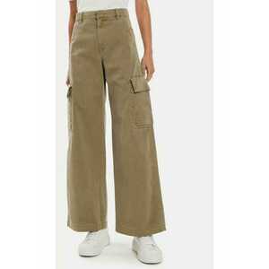 Pantaloni dama - 304609053 - Bumbac - XL INTL - Maro imagine